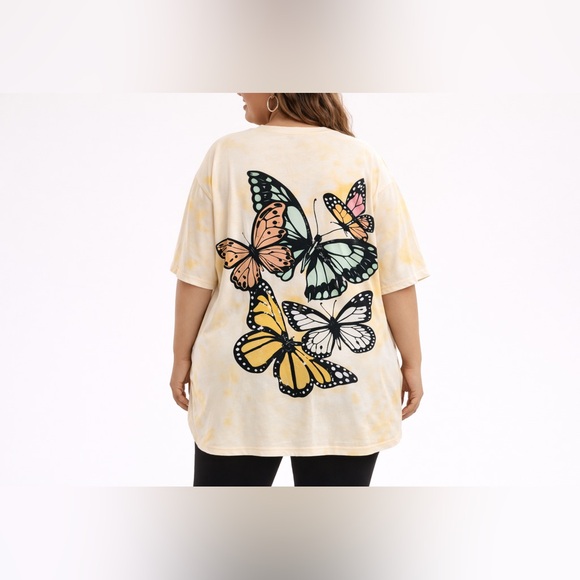 SHEIN Butterfly 1XL | Blusa Mariposa Plus - Picture 6 of 9